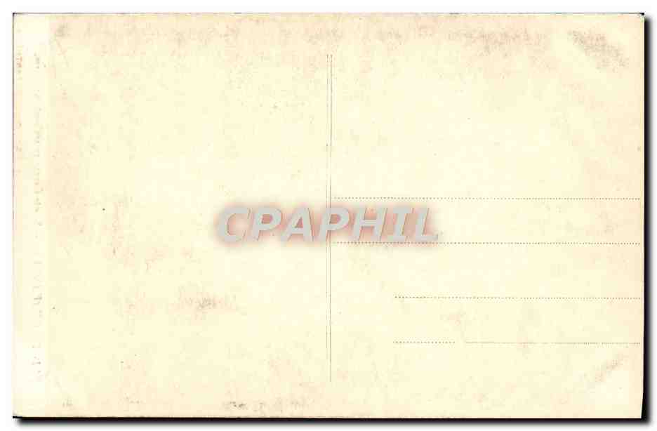 CPA Paris Puvis De Chavannes Sainte Genevieve Veillant sur Paris Fresques du Pantrion — Verso