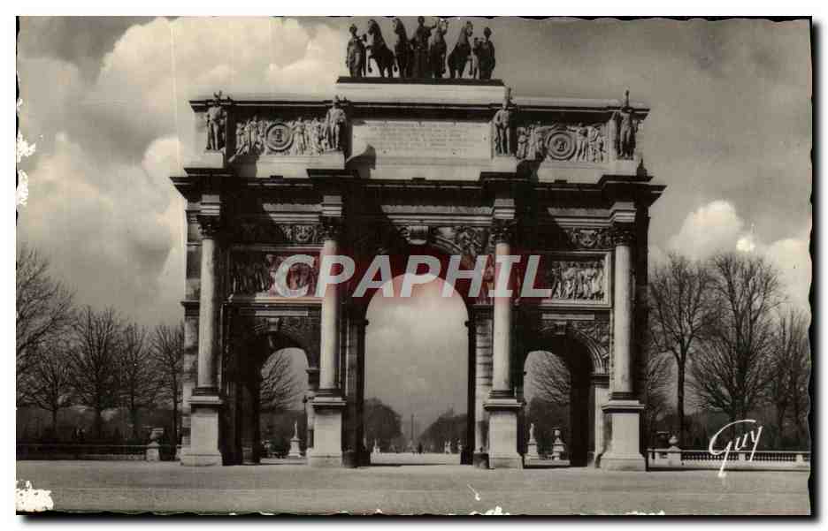 CPM Paris Et Ses Merveilles Arc De Triomphe du Carrousel