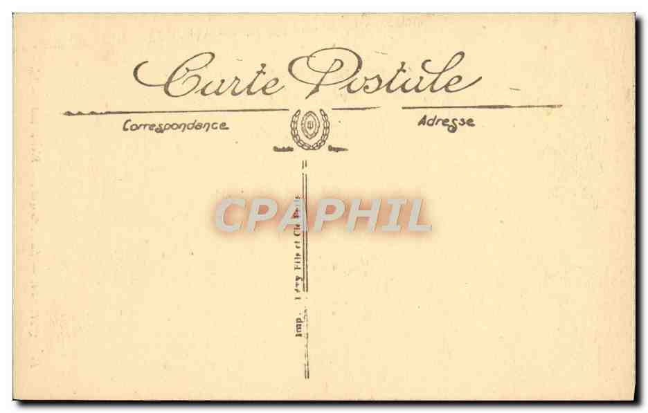 CPA Quimper La Cathedrale Portail Sud — Rückseite