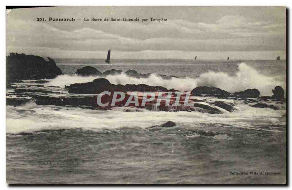 CPA Penmarch La Barre de Saint Guenole Par Tempete
