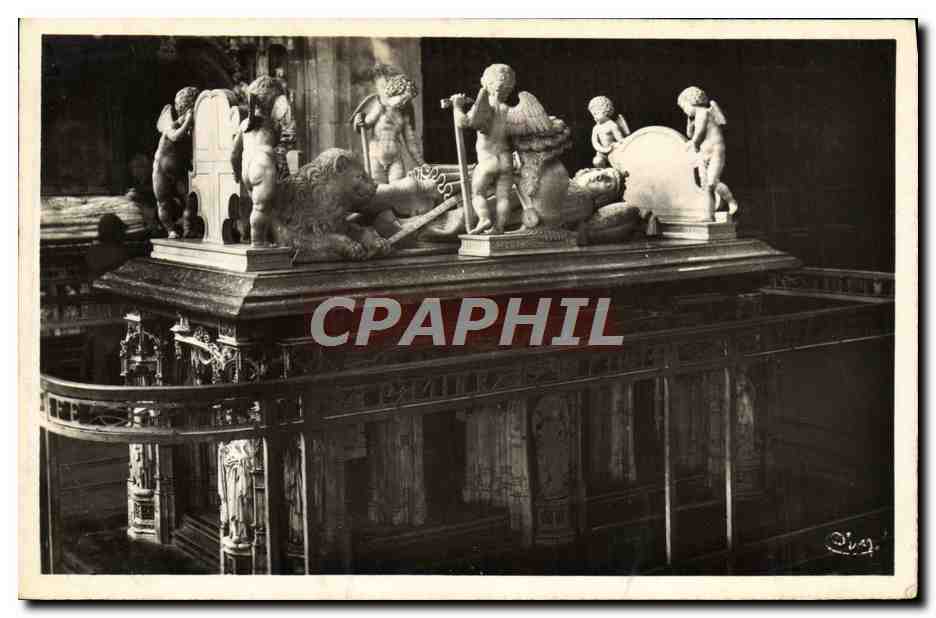 CPM Bourg Eglise De Brou Mausolee de Philibert le Beau 