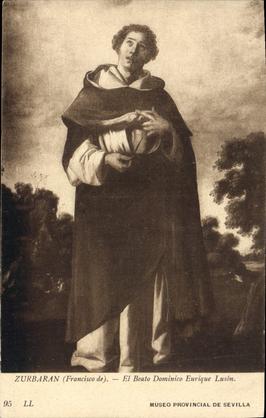 CPA Zurbaran El Beato Dominico Eurique Luson Sevilla