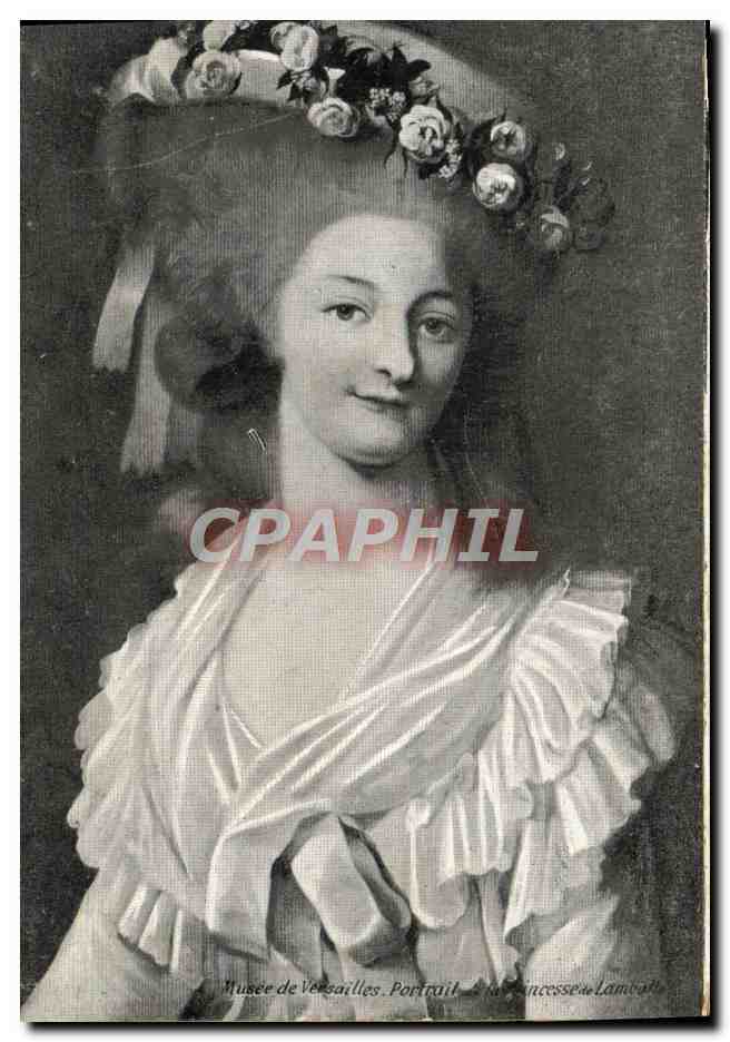 Portrait de la Princesse de Lamballe — Musée de Versailles — éditeur L.V.X.O.