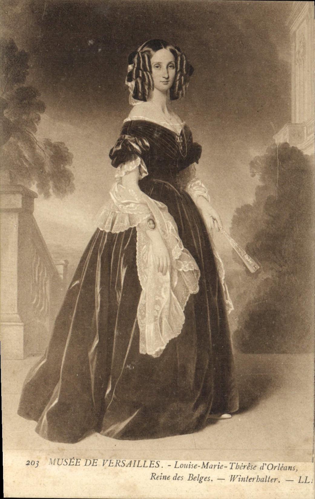 Louise-Marie-Thérèse d'Orléans — Reine des Belges — Musée de Versailles — n°203