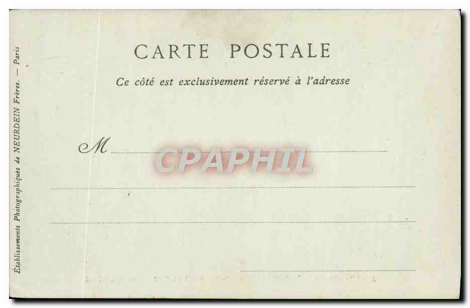 CPA Sainte Genevieve Invocation Peintures murales du Pantheon Maillot  — Verso