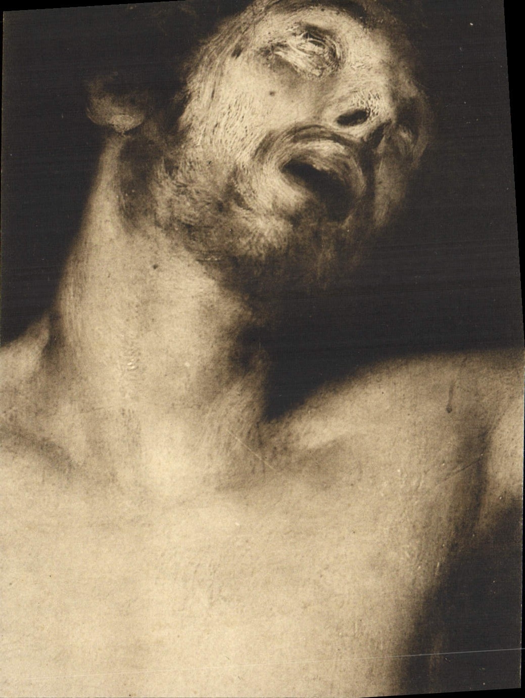CPA Jesus Crucificado Goya Museo Del Prado