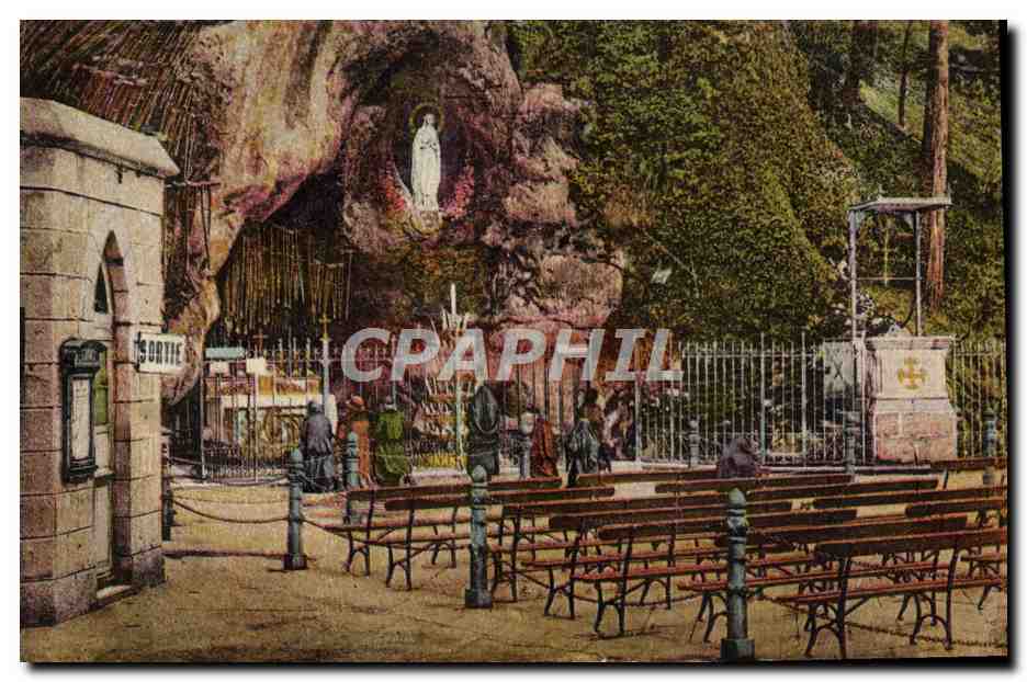 CPA Lourdes La Grotte