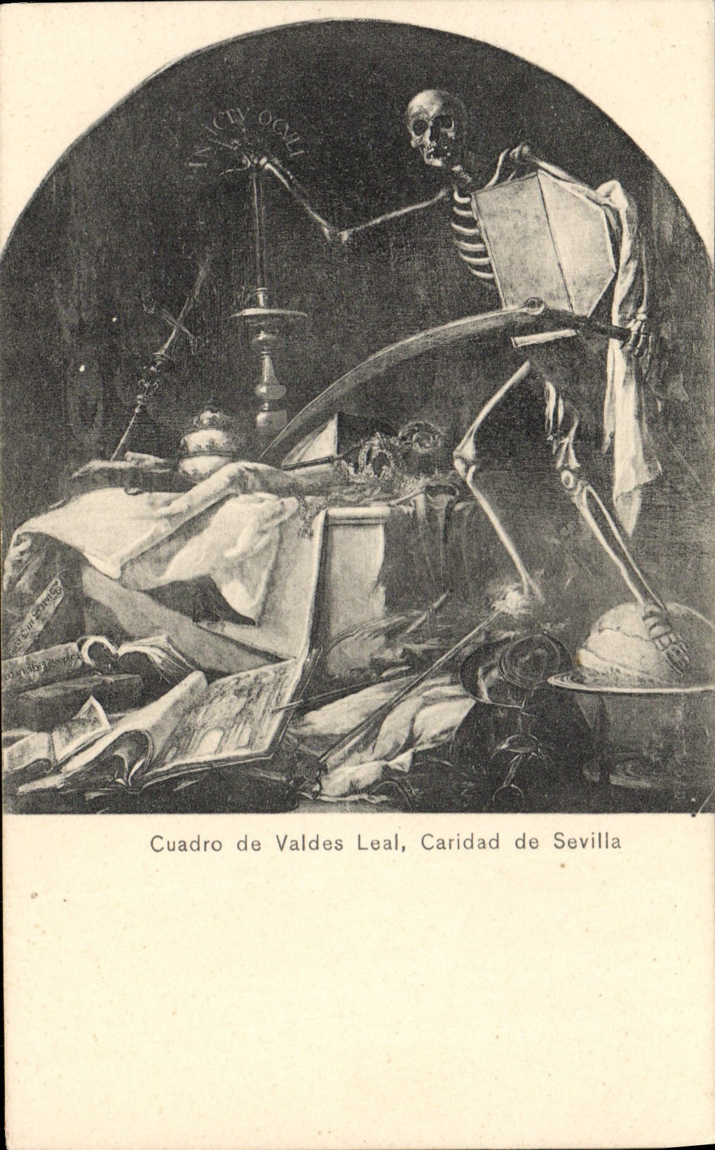 CPA Cuadro De Valdes Leal Caridad De Sevilla
