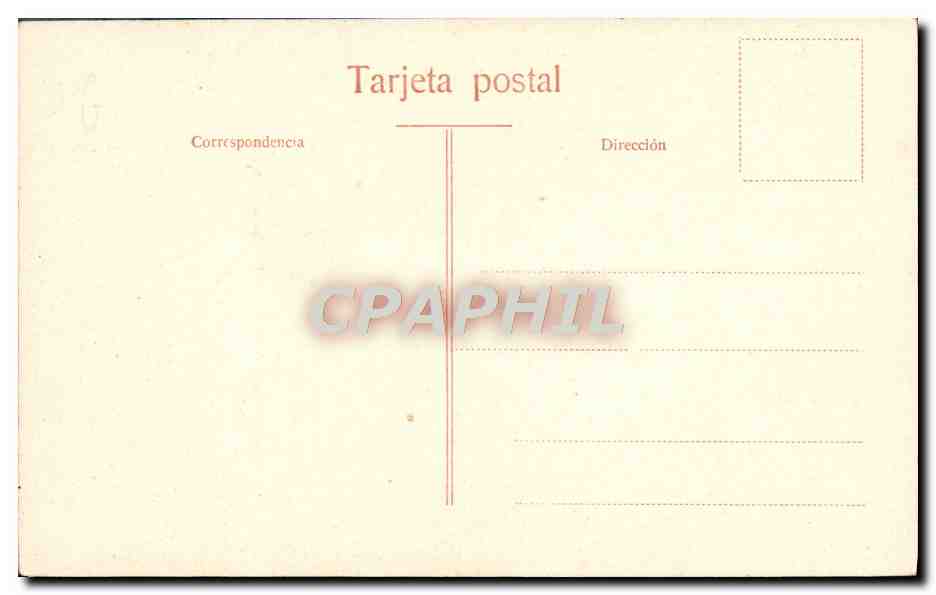 CPA Cuadro De Valdes Leal Caridad De Sevilla — Rückseite