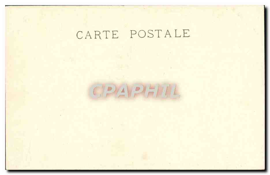 CPA Musee Du Louvre Le Printemps Lancret — Verso