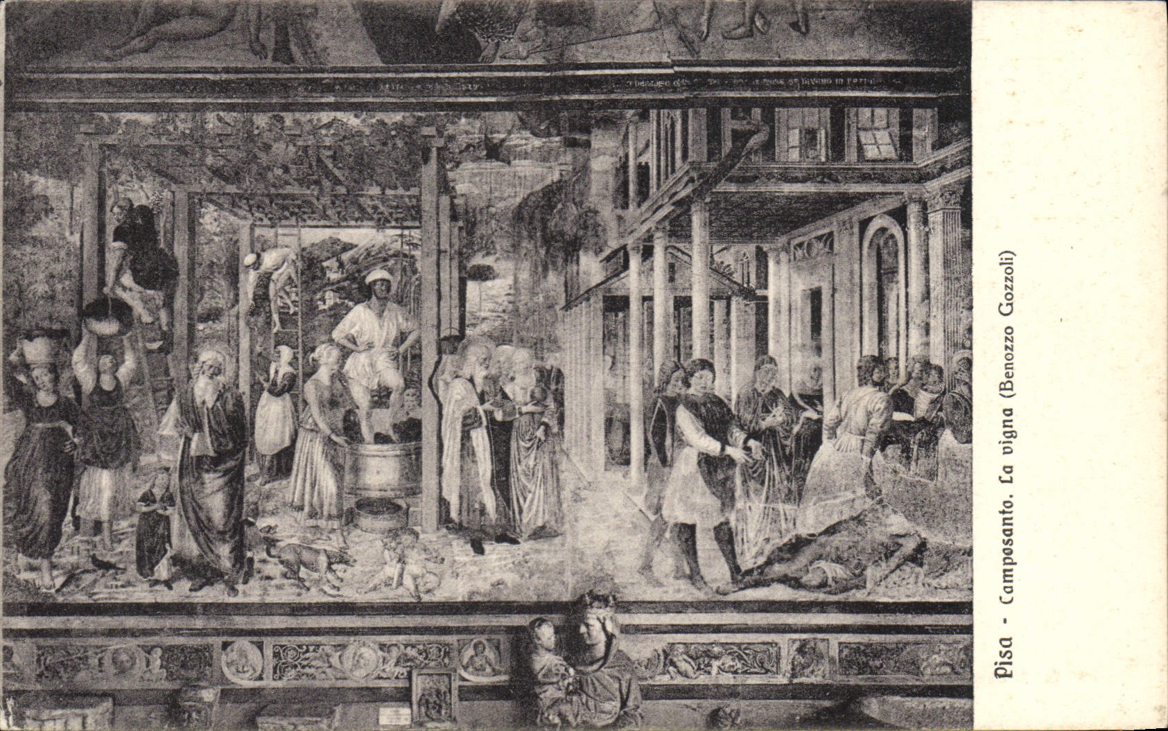 La vigna - Camposanto - Pisa — Benozzo Gozzoli