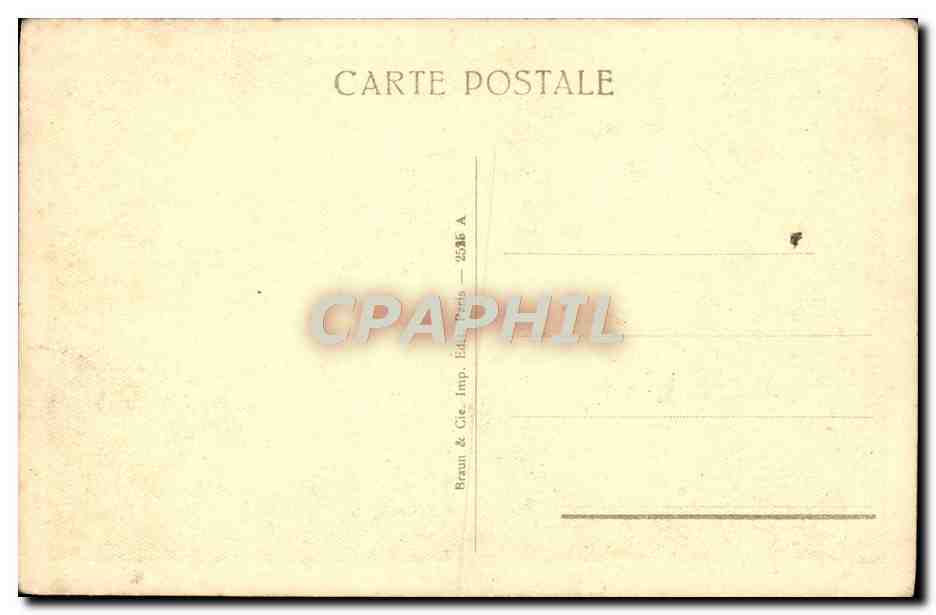 CPA Chateau De Versailles Chambre A Coucher De Louis XV — Verso