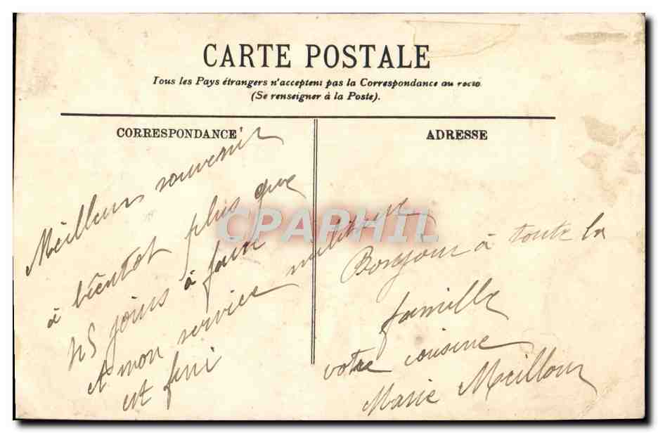 CPA Le Havre La Place Gambetta Et Le Theatre — Verso