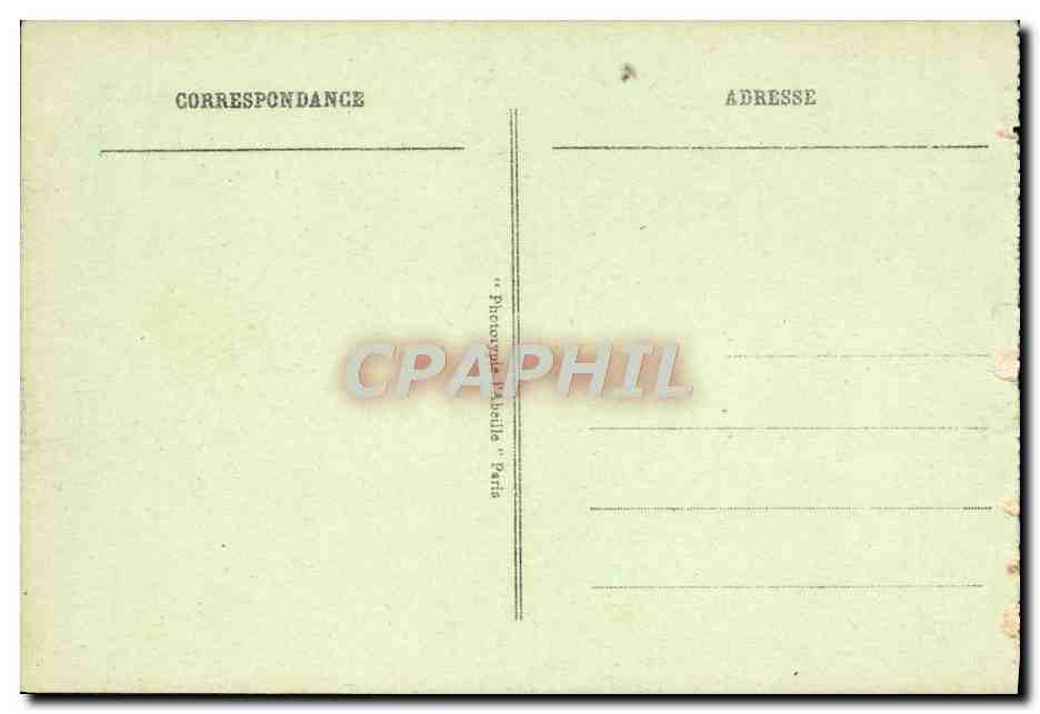 CPA Paris Gare Du Nord  — Rückseite