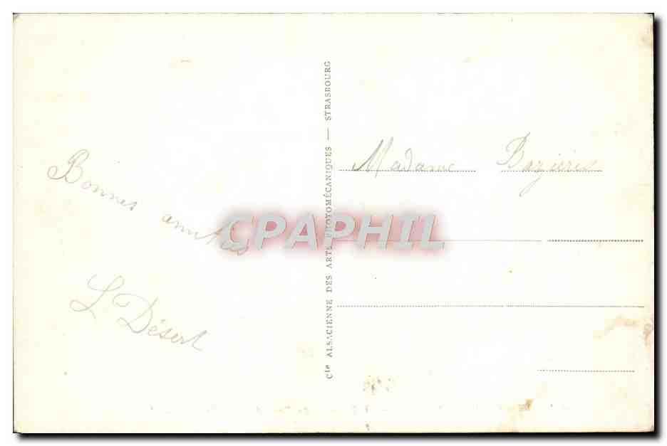 CPA La vie De Bernadette L'Enfance De Bernadette A Bartres Moutons Chiens  — Verso