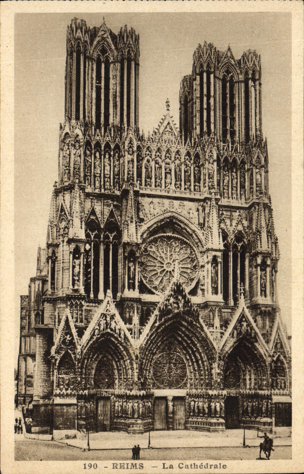 Reims — La Cathédrale — 190 — A. Quentinet - Reims