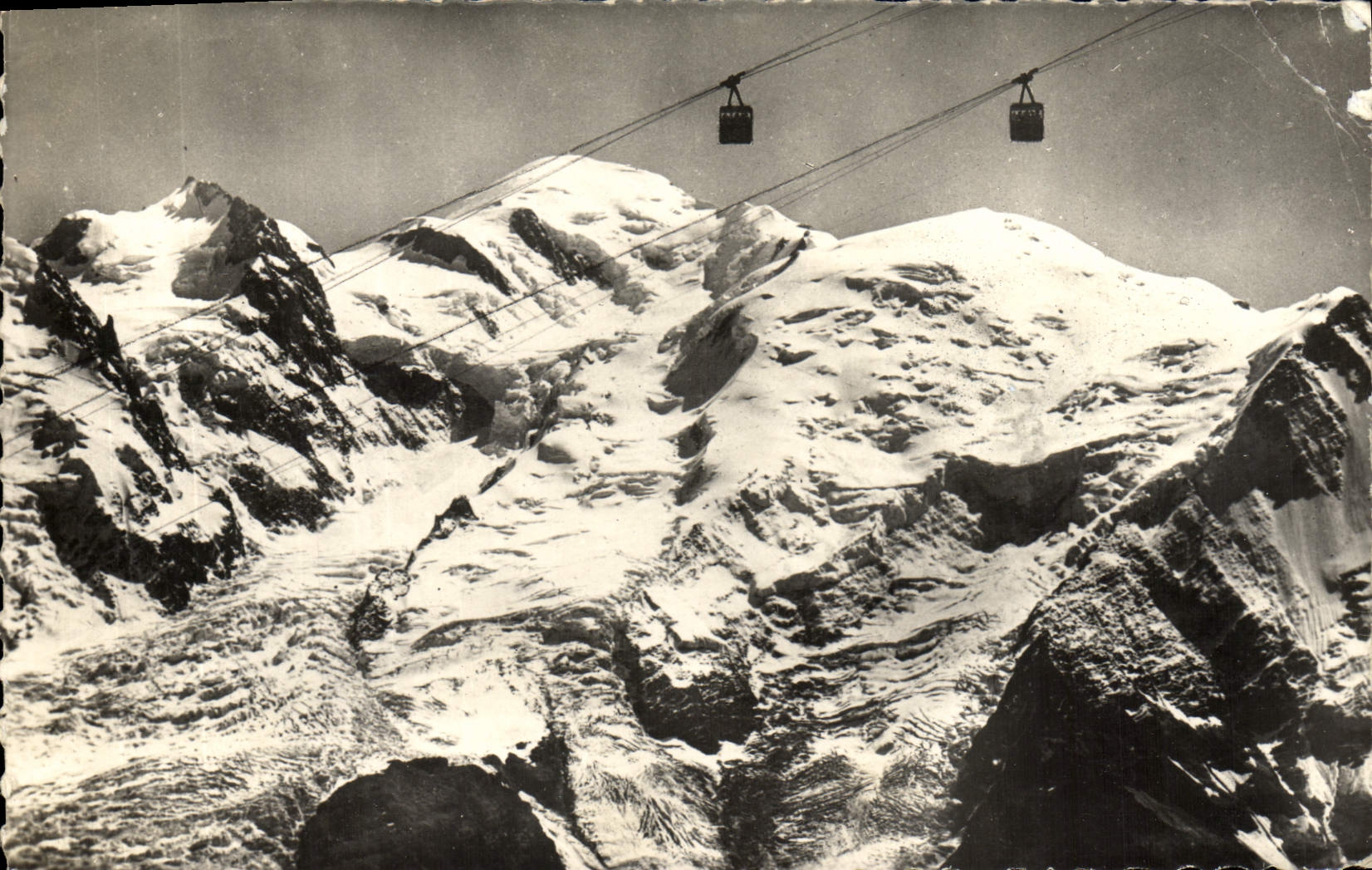 CPM Chamonix Mont Blanc Teleferique Planproz Brevent Et Le Mont Blanc