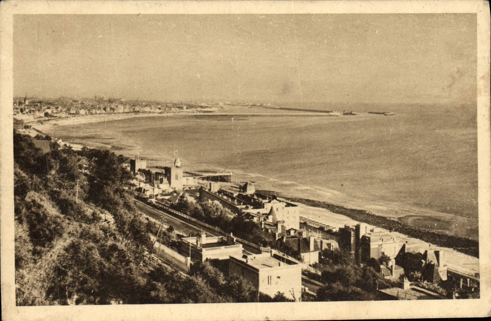 CPA Le Havre Vue De Sainte Adresse Sur Le Havre