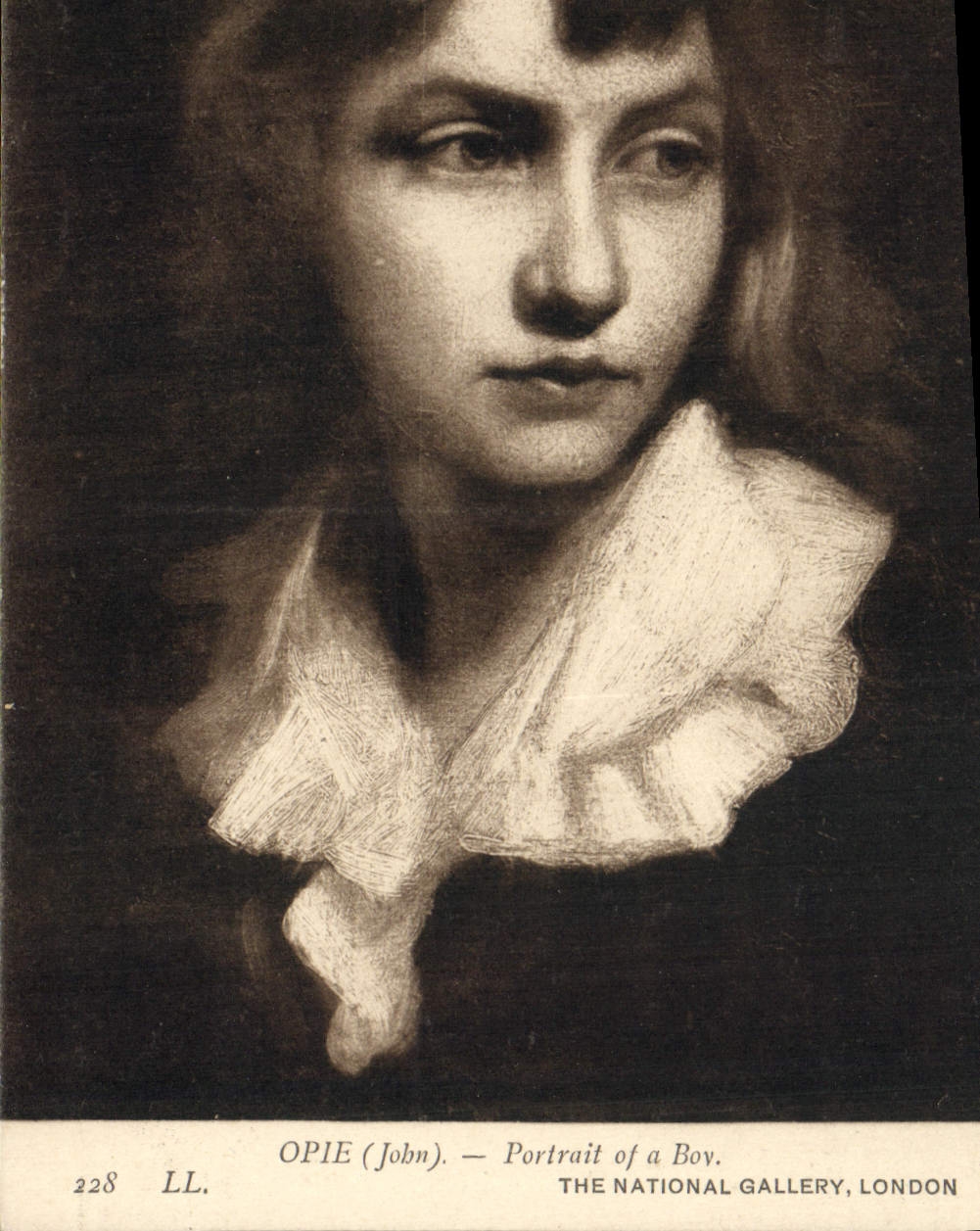 CPA Opie Portrait Of A Boy The National Gallery London