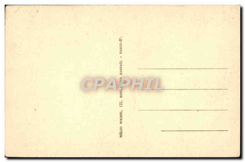 CPA Saint Louis Roi de France Couronne d'epines Notre Dame Paris  — Verso