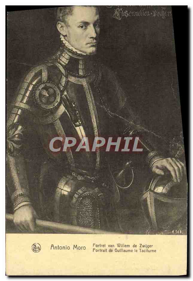 CPA Antonlo Moro Portrait de Guillaume le taciturne