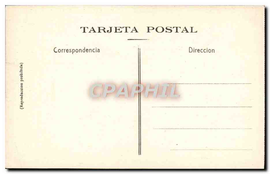 CPA Monestir De Ripoll Urna de Tallaferro  — Rückseite