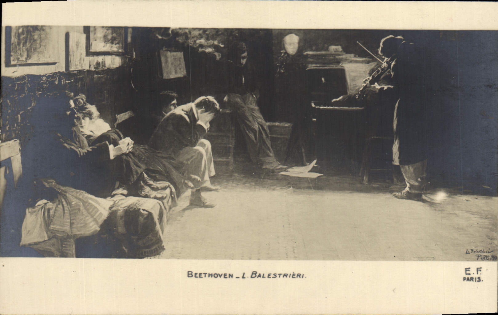 CPA Beethoven Balestrieri Violon 