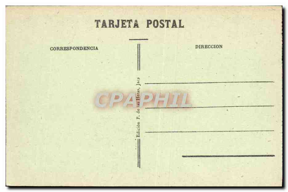 CPA Santa Orosia Virgen y Martir Patrona de Jaca  — Back