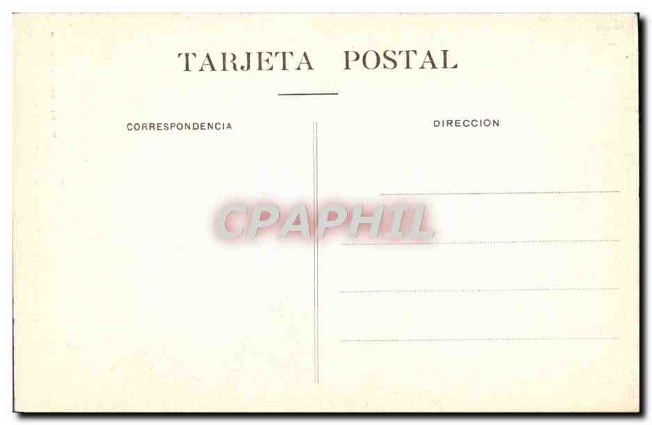 CPA Cordoba Capilla De San Fernando — Rückseite
