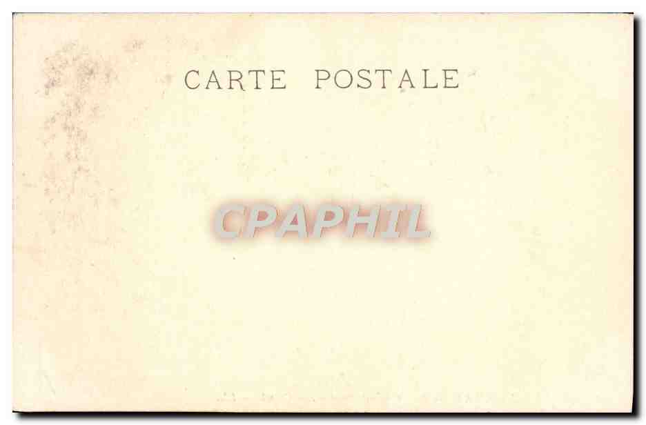 CPA Musee Du Louvre Esthar Devant Assuerus Coypel — Verso
