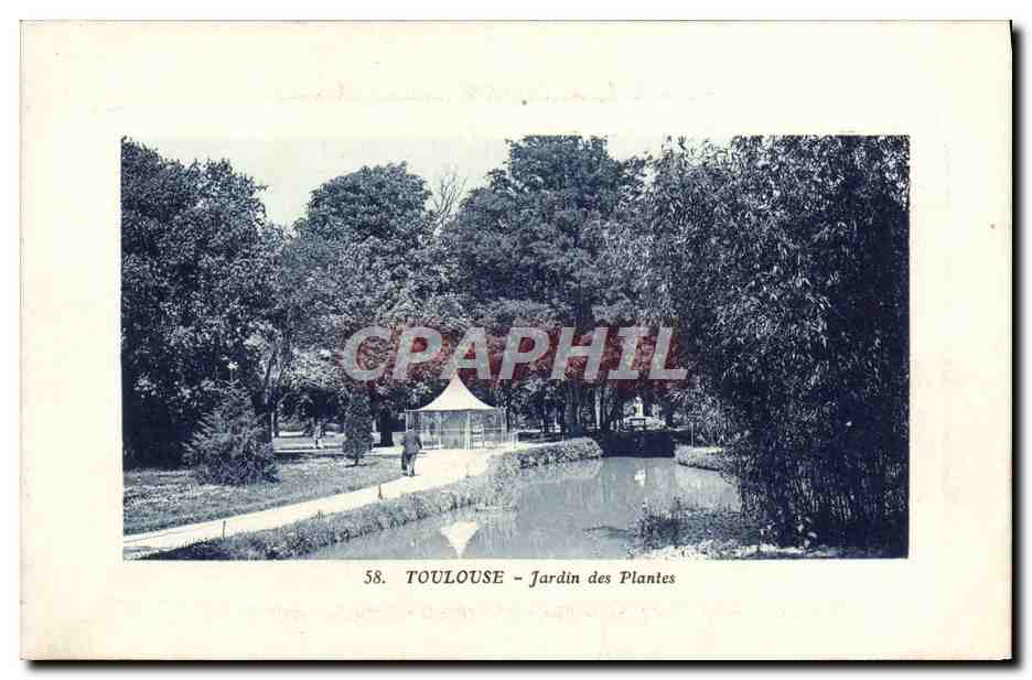 CPA Toulouse Jardin Des Plantes