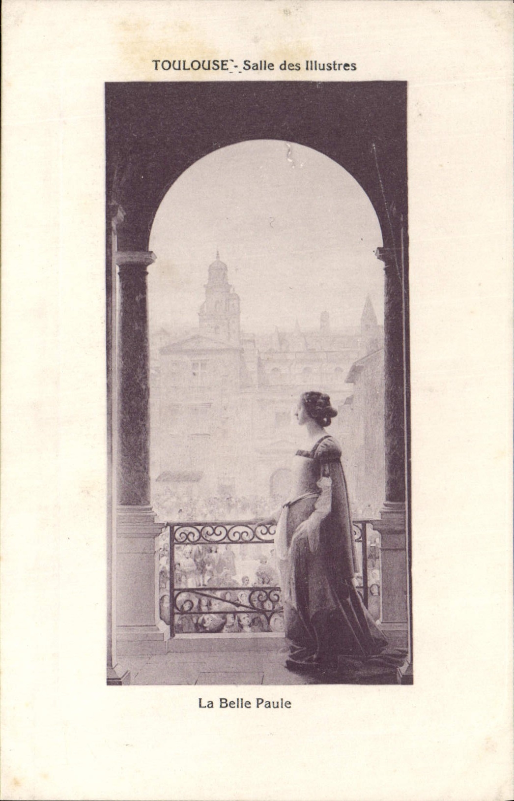 CPA Toulouse Salle Des Illustres la Belle Paule 