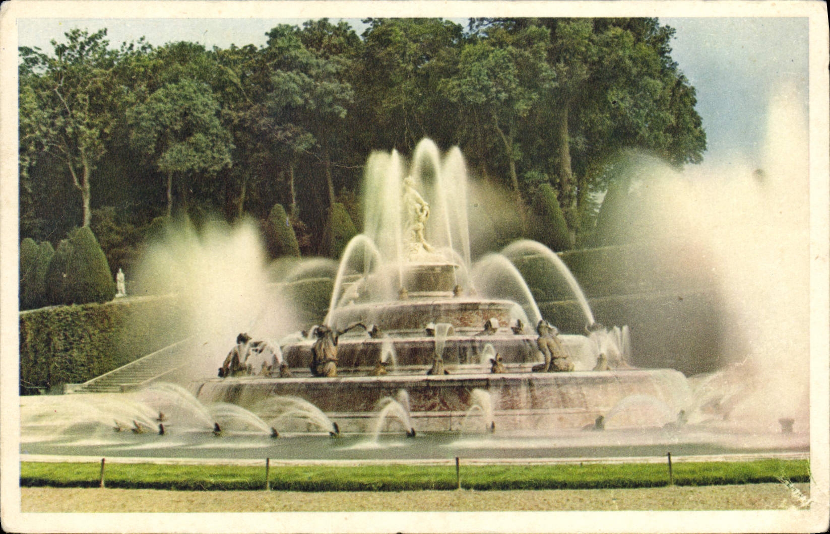 Le Bassin de Latone — Parc du Château de Versailles — Imp. Orager, Procédé 301