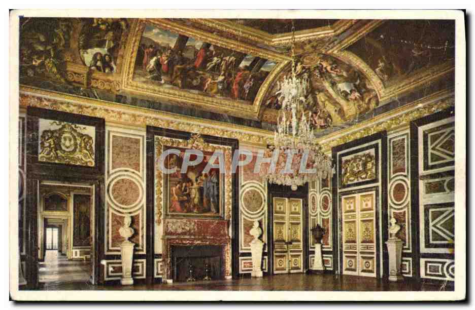 CPA Chateau De Versailles La Salle Des Gardes De La Reine