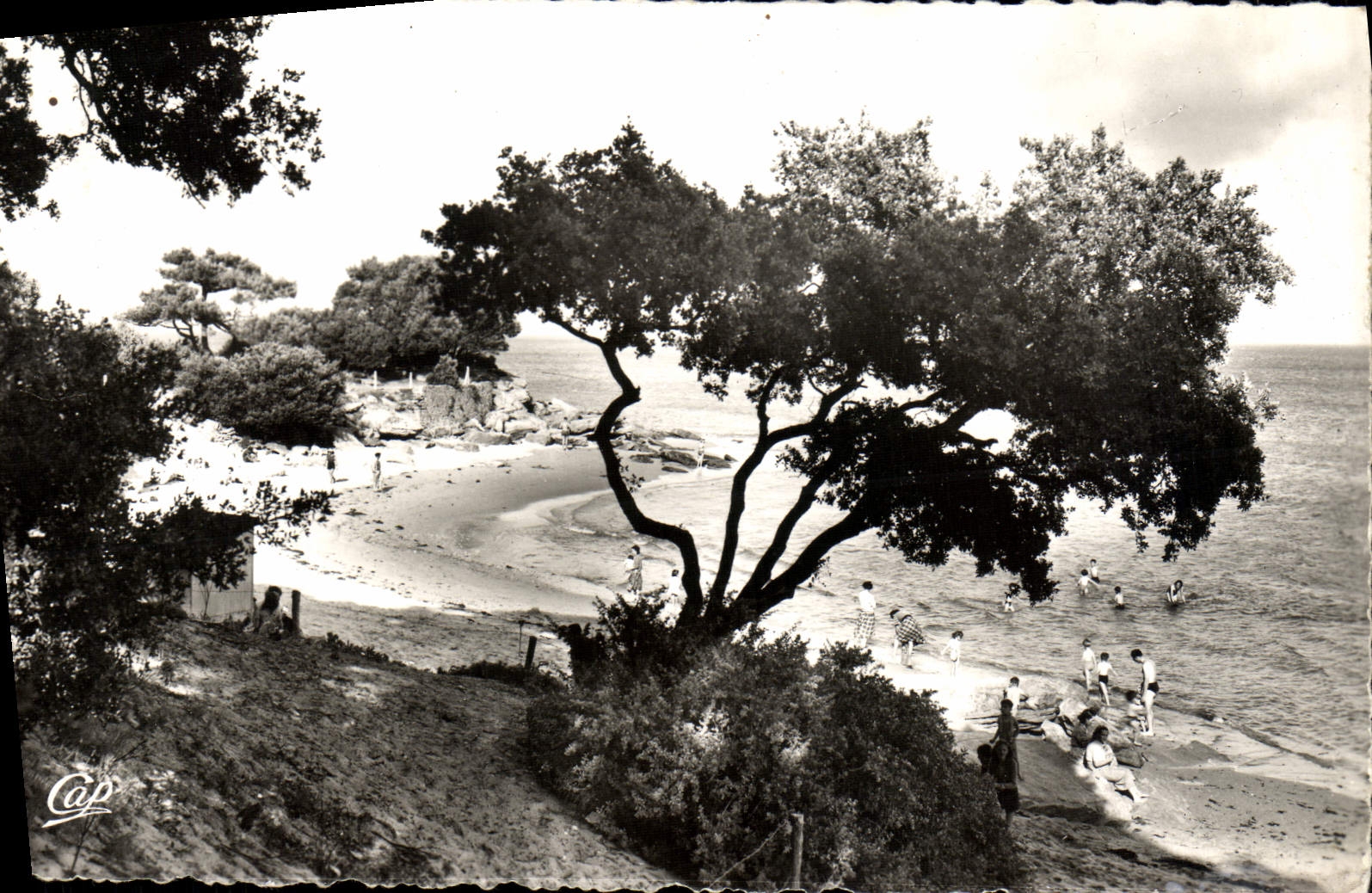 Moderne Ansichtskarte Ile De Noirmoutier La Pointe Saint Pierre