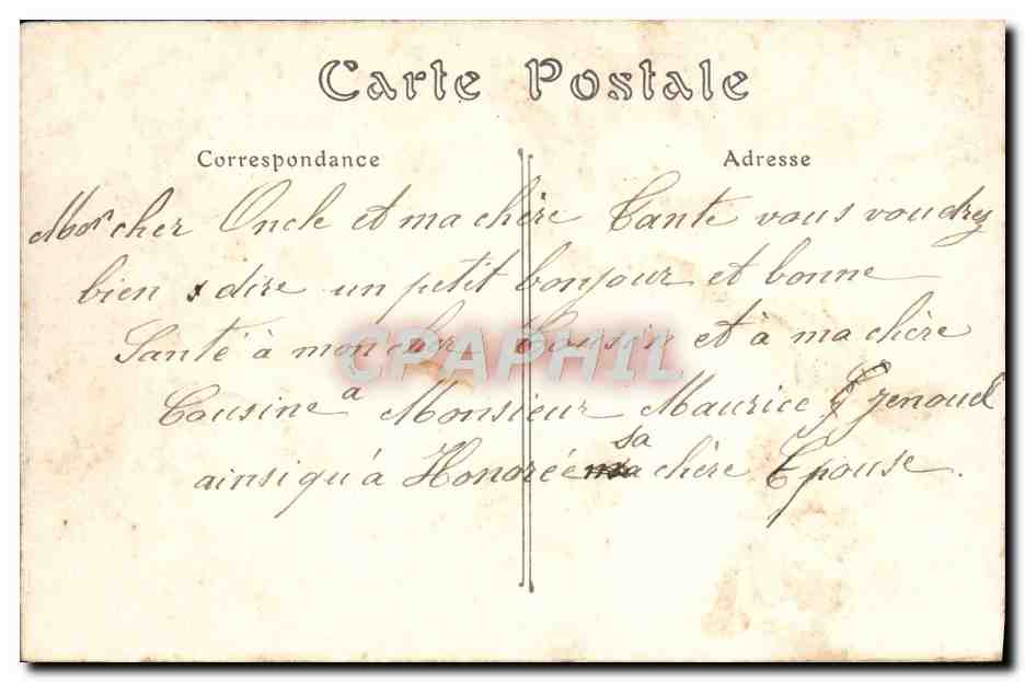 CPA Chalons Sur Marne La Place et l'hotel de ville — Rückseite