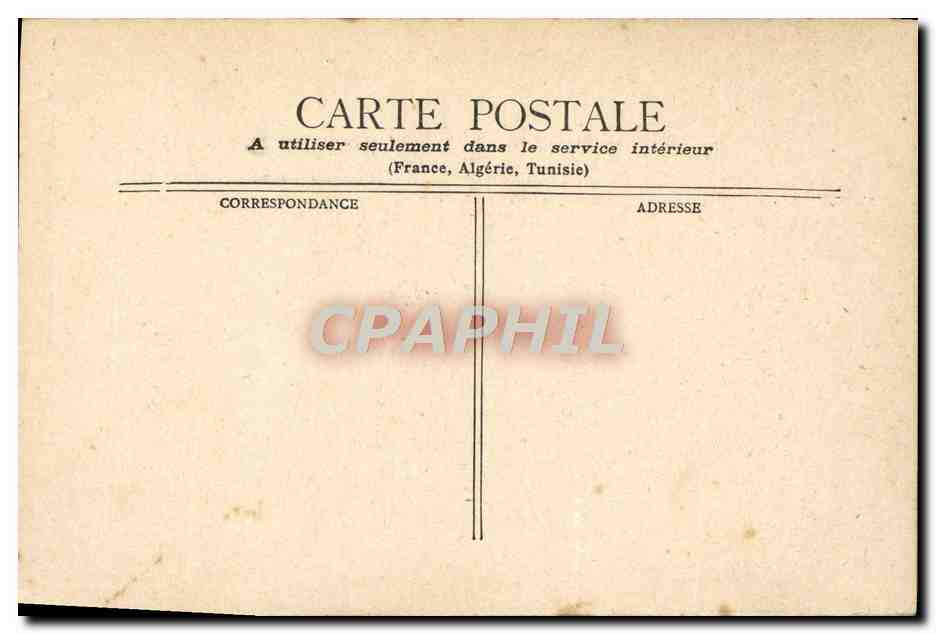 CPA Bruxelles La Cathedrale ste Gudule — Rückseite