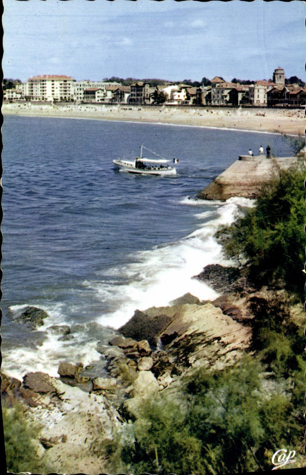 Saint-Jean-de-Luz — La Plage vue de Ciboure — Lumicap