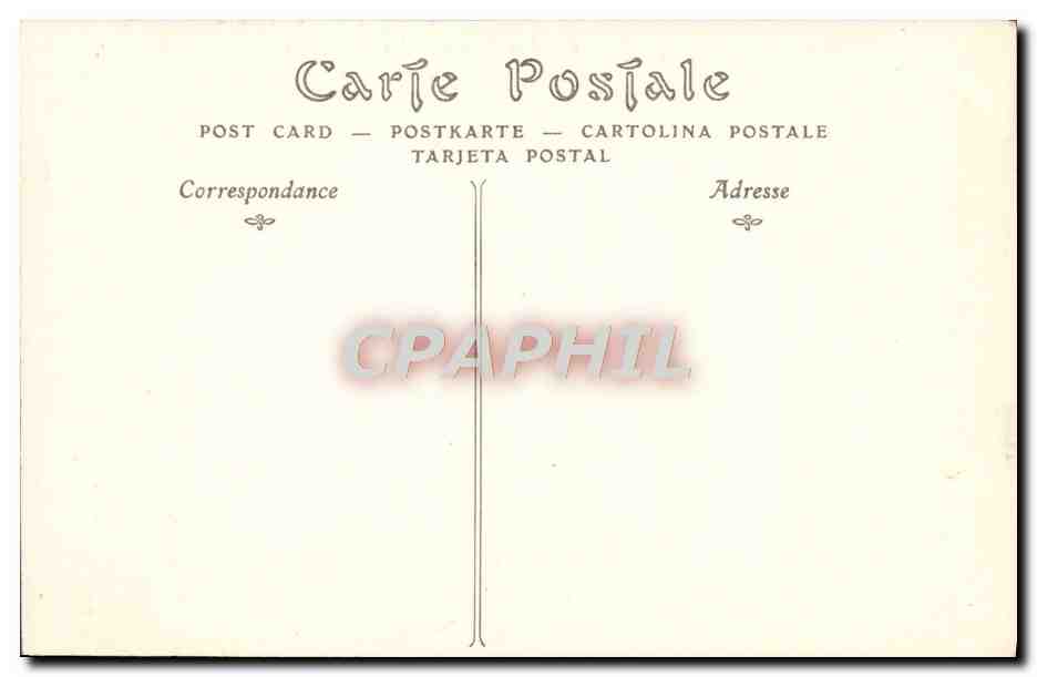 CPA Vue generale de La Pointe Du Raz  — Rückseite