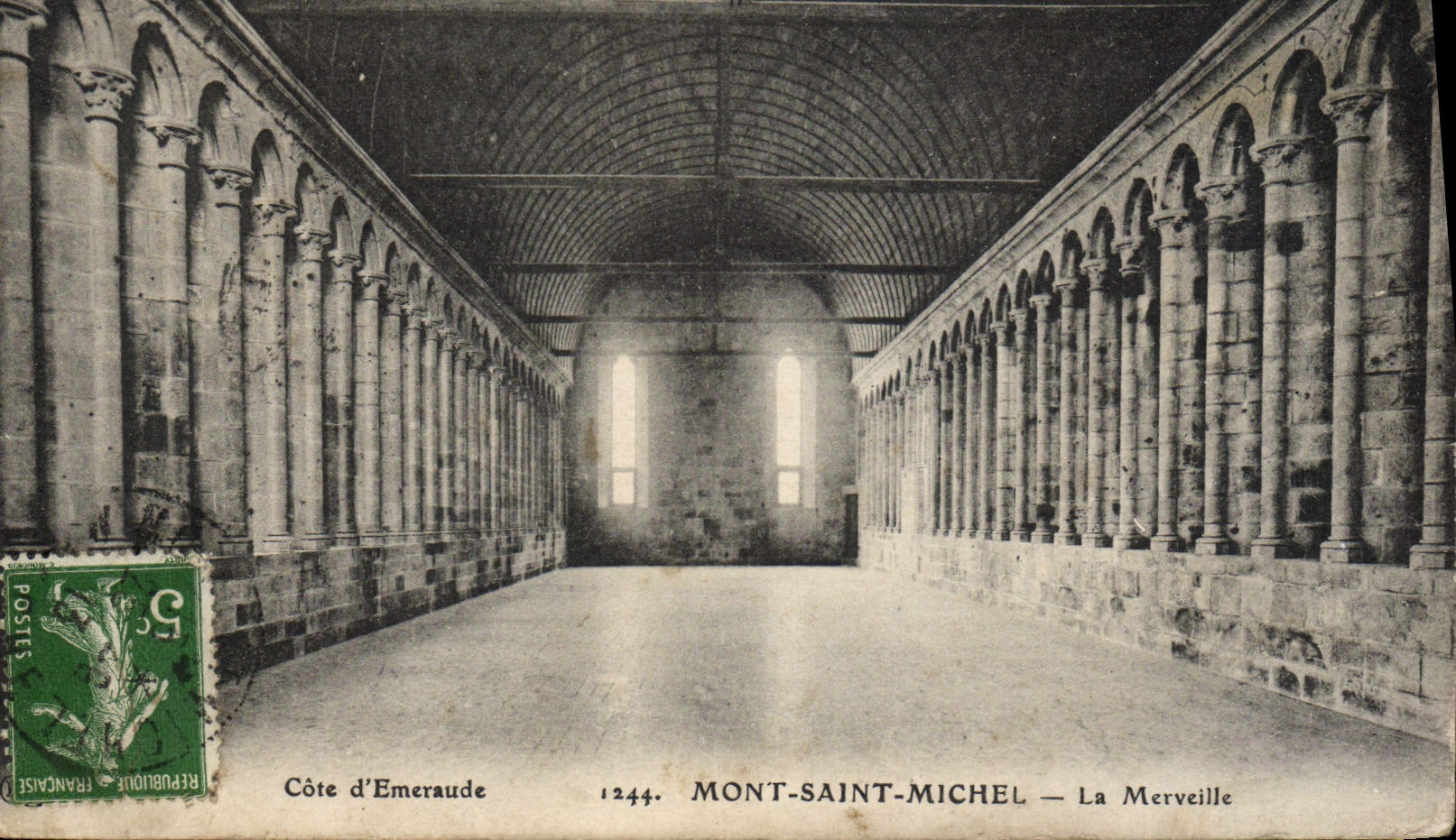 Mont-Saint-Michel — La Merveille — Côte d’Émeraude — 1244