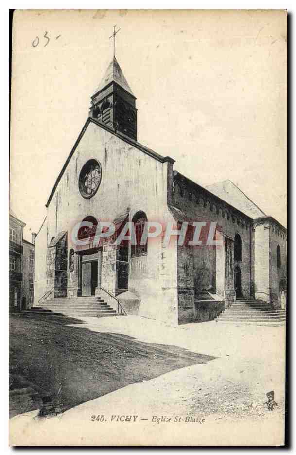 CPA Vichy Eglise St Blaize