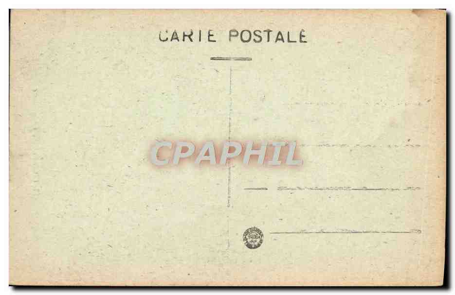 CPA Vichy Eglise St Blaize — Rückseite