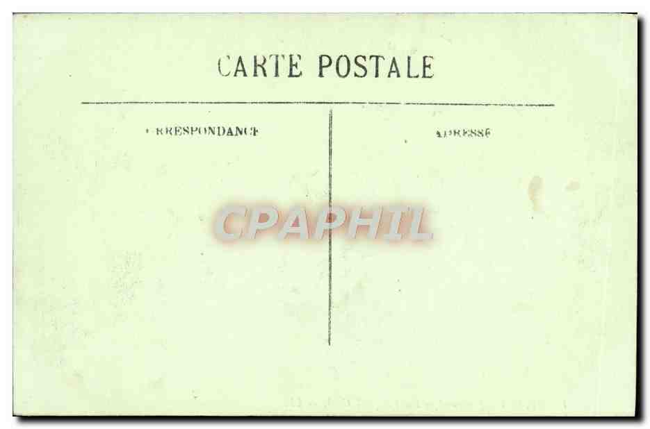 CPA Vichy Vue panoramique de l'hopital civil — Verso