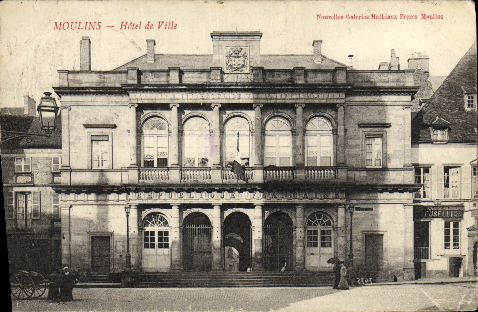 CPA Moulins Hotel de Ville