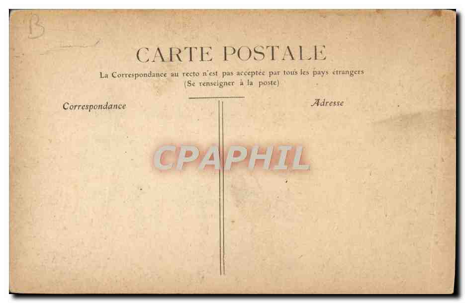 CPA Moulins Pavillon d'Anne de Beaujeu — Verso