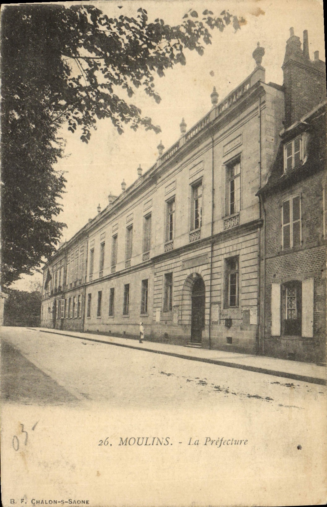 CPA Moulins La Prefeture