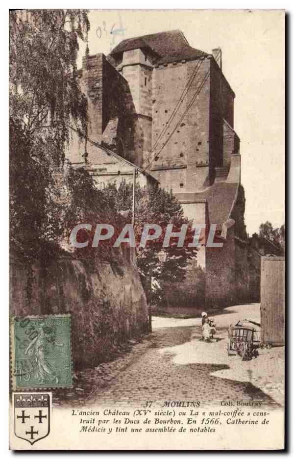 CPA Moulins L'ancien Chateau