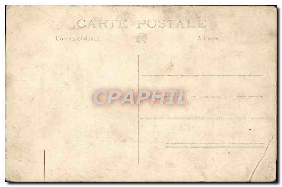 CARTE PHOTO Colonie de vacances Enfants Folklore  — Rückseite