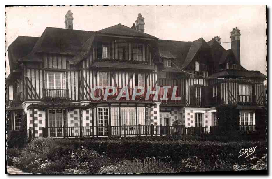 Modern Postcard Benerville sur Mer Les fleurs