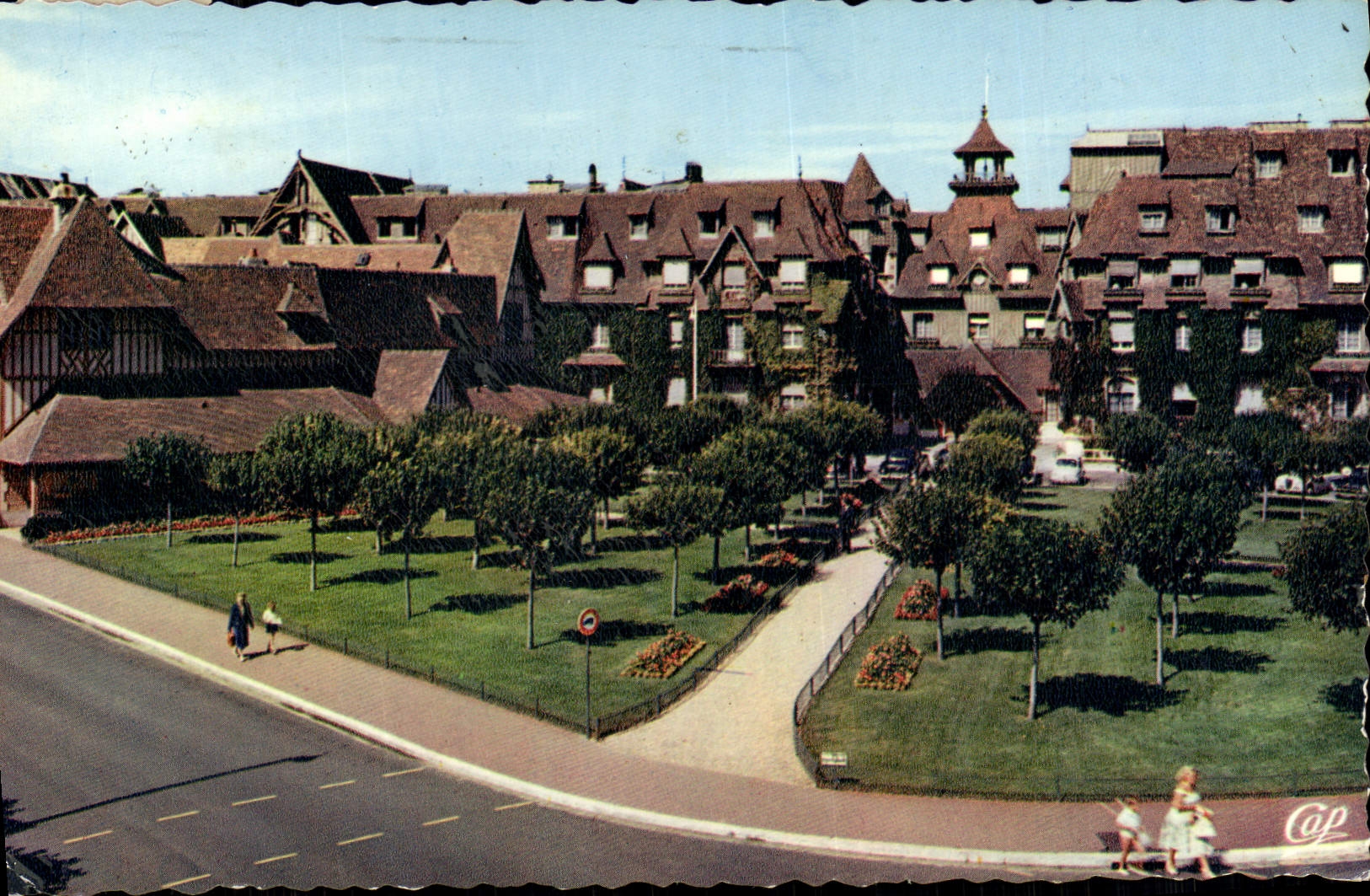 Le Normandy-Hotel — Deauville — éditeur C'° DES ARTS PHOTOMÉCANIQUE